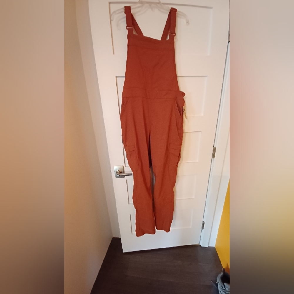 Duluth Dry On The Fly Overalls, NWT, Size 12, Burnt Orange